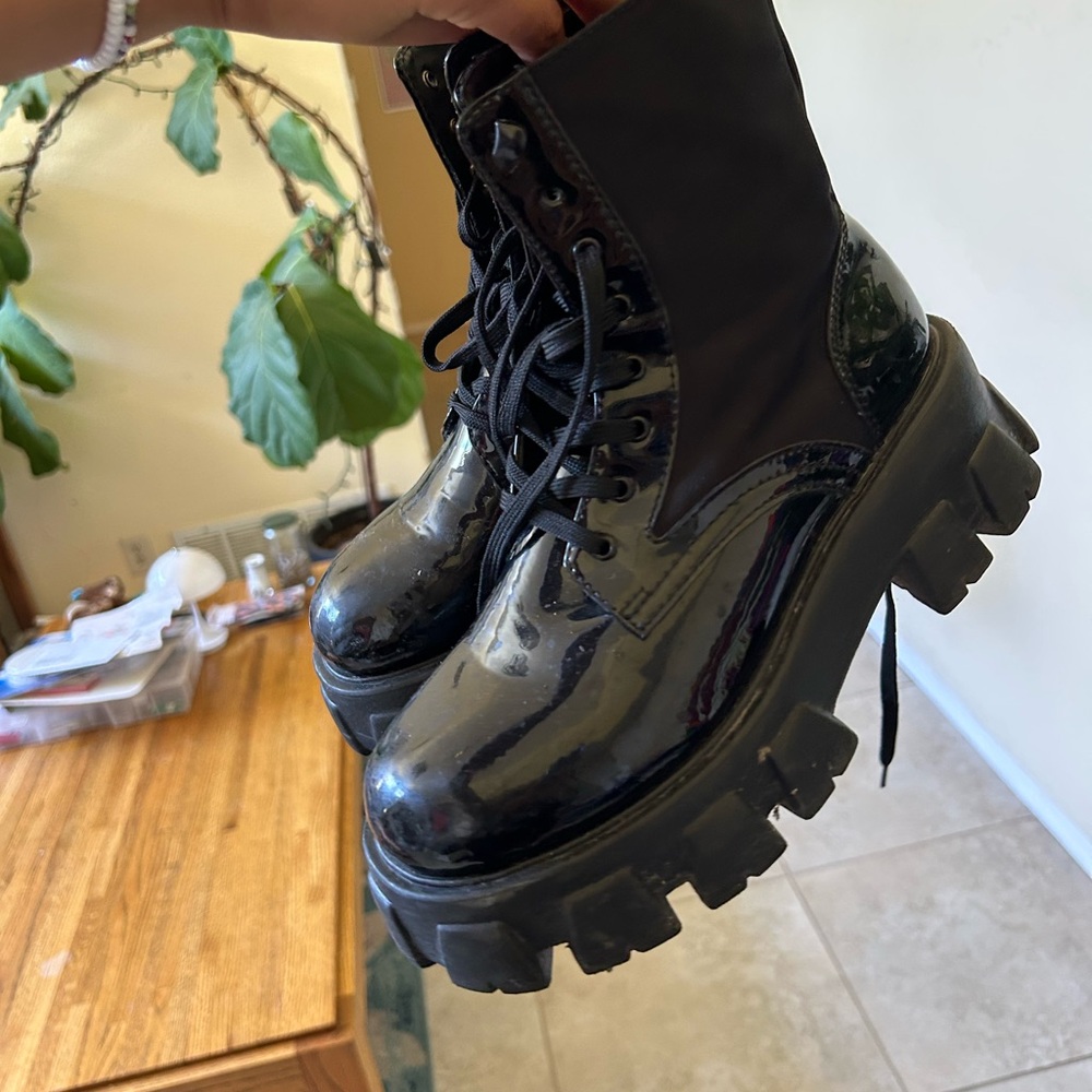 Chunky boots